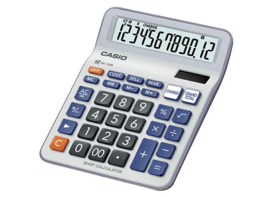 Casio Calculator DC-12M